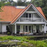 Houten huis bouwen